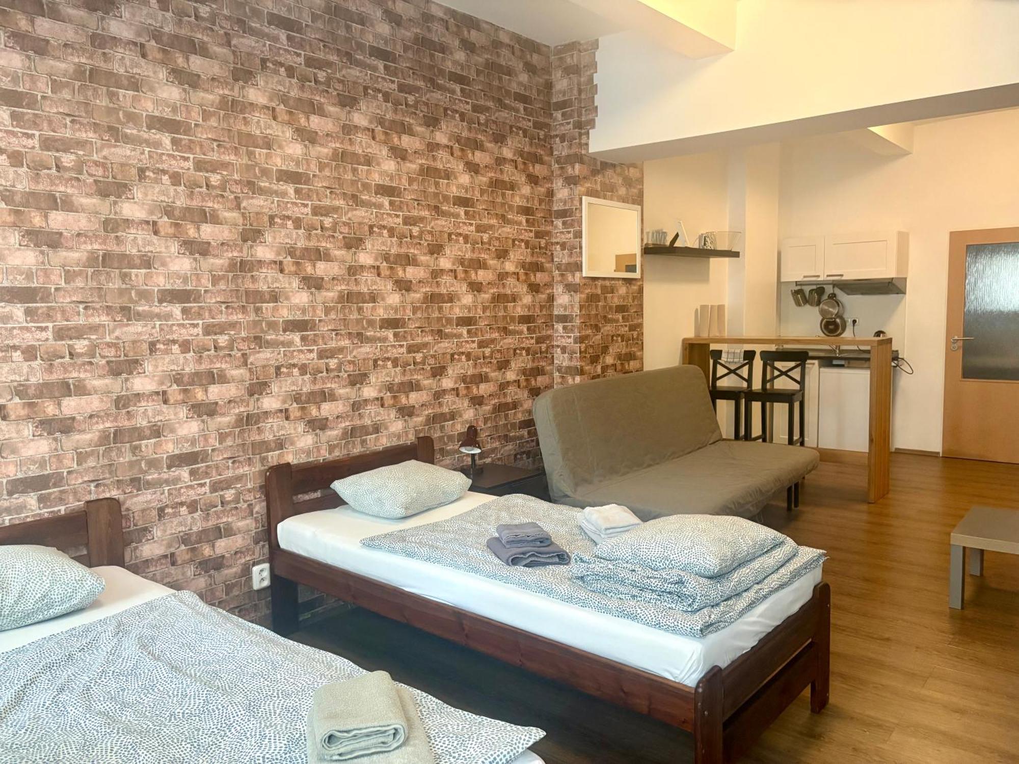 Zizkov Cosy Studio Apartments Praha Eksteriør bilde